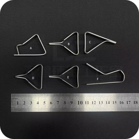 Titanium clamps