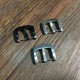 316 stainless steel arc top watch strap buckle 5 pc/lot