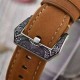 316 stainless steel carving watch strap buckle 5 pc/lot