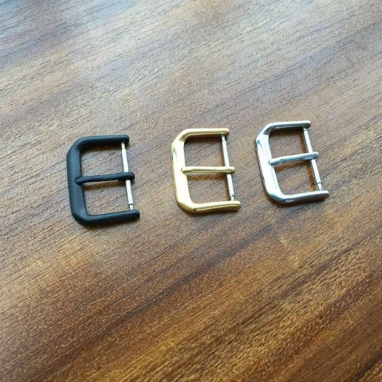 316 stainless steel round corner watch strap buckle 5 pc/lot