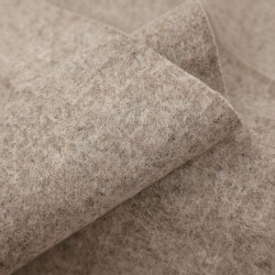 Loro Piana wool felt bag lining