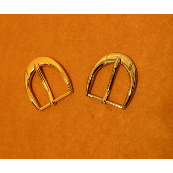 8pc/lot, Gold and silver kirsite Heel Bar Buckle, inner diameter 3cm, Y1402-30mm