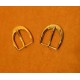 8pc/lot, Gold and silver kirsite Heel Bar Buckle, inner diameter 3cm, Y1402-30mm 8pc/lot, Gold and silver kirsite Heel Bar Buckle, inner diameter 3cm, Y1402-30mm
