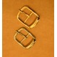 8pc/lot, Gold and silver kirsite cart buckle, inner diameter 20mm, Y2020-20mm