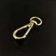 1pc/lot Gold and silver kirsite dog hook, inner diameter 13mm, 20mm, 25mm