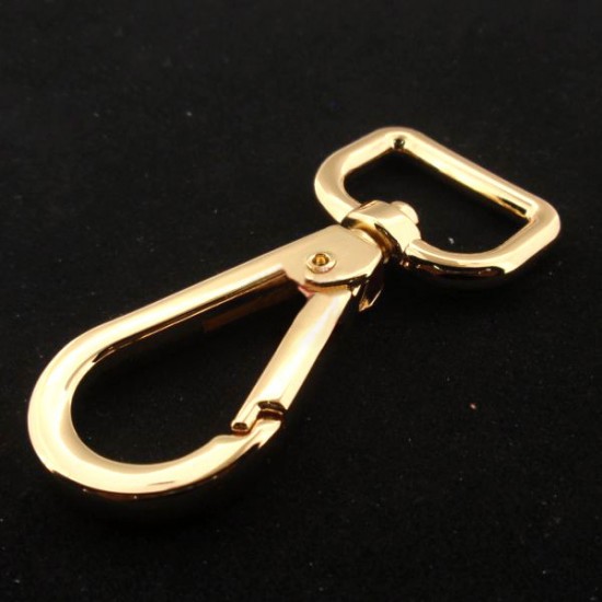 1pc/lot Gold and silver kirsite dog hook, inner diameter 13mm, 20mm, 25mm