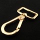 1pc/lot Gold and silver kirsite dog hook, inner diameter 13mm, 20mm, 25mm