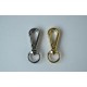 1pc/lot Gold and silver kirsite dog hook, inner diameter 13mm, 20mm, 25mm 1pc/lot Gold and silver kirsite dog hook, inner diameter 13mm, 20mm, 25mm