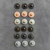 Japan YKK Burr-E 9.5mm retro decoration button, 100pc/lot