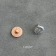 Japan YKK Burr-E 9.5mm retro decoration button, 100pc/lot Japan YKK Burr-E 9.5mm retro decoration button, 100pc/lot