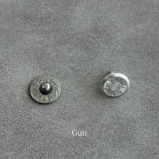 Japan YKK Burr-E 9.5mm retro decoration button, 100pc/lot Japan YKK Burr-E 9.5mm retro decoration button, 100pc/lot