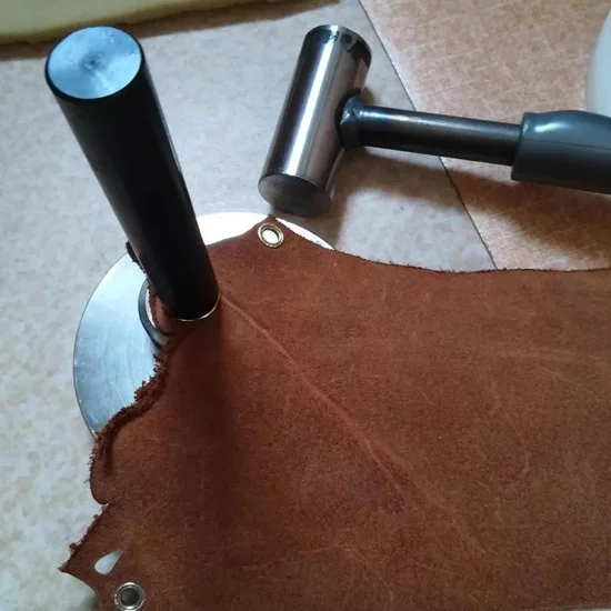 YKK, round face, eyelet