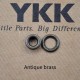 Japan YKK round face eyelet, 100pc/lot Japan YKK round face eyelet, 100pc/lot