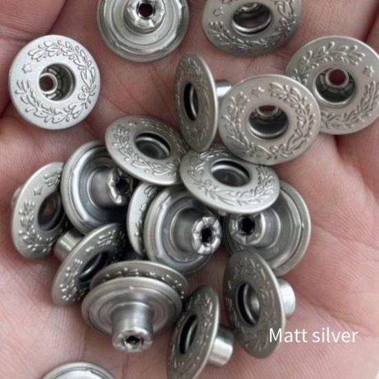 Japan YKK JM82 17mm retro work ware button, 100pc/lot Japan YKK JM82 17mm retro work ware button, 100pc/lot