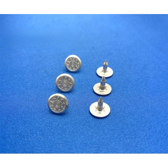 Japan YKK JM82 17mm retro work ware button, 100pc/lot Japan YKK JM82 17mm retro work ware button, 100pc/lot