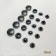Japan YKK S-spring snap SW35, 100pc/lot