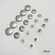 Japan YKK S-spring snap SW35, 100pc/lot