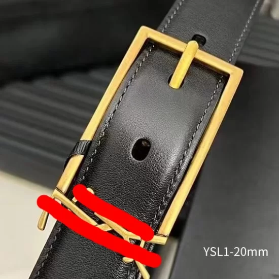 waist, belt, buckle, Yves Saint Laurent, YSL, waist strap display picture 1