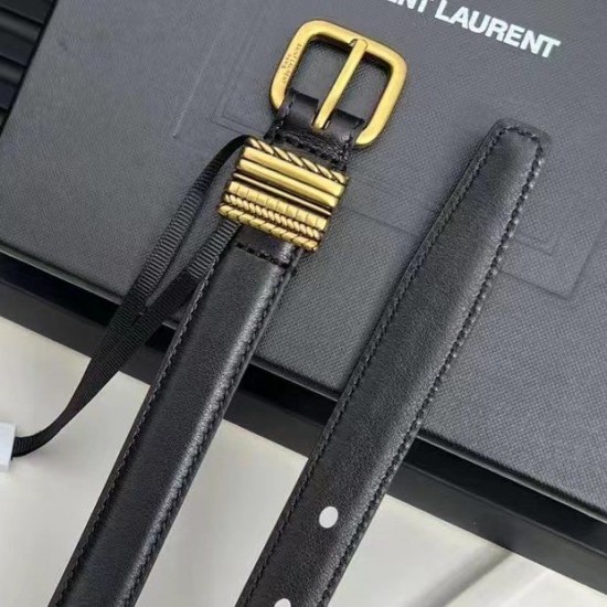 High quality solid brass Yves Saint Laurent YSL waist belt buckle