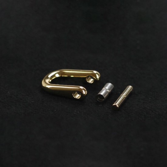 5pc/lot zipper slider D ring