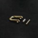 5pc/lot zipper slider D ring