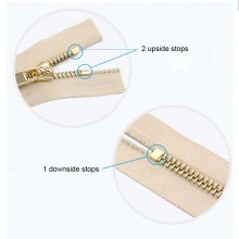 Zipper upside and downside stops, 100g/lot Zipper upside and downside stops, 100g/lot