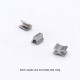 Zipper upside and downside stops, 100g/lot