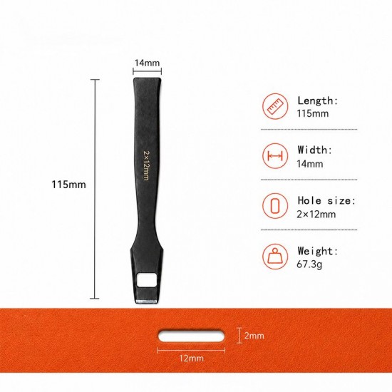 High quality 420J2 oval strap hole puncher High quality 420J2 oval strap hole puncher
