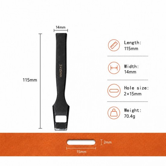 High quality 420J2 oval strap hole puncher High quality 420J2 oval strap hole puncher