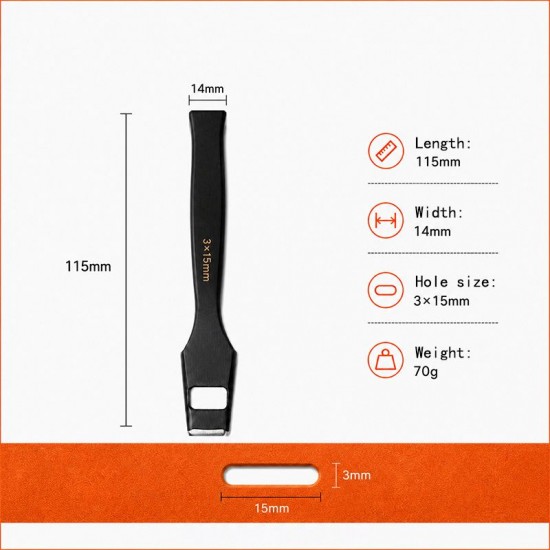 High quality 420J2 oval strap hole puncher High quality 420J2 oval strap hole puncher