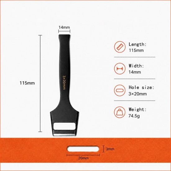 High quality 420J2 oval strap hole puncher High quality 420J2 oval strap hole puncher