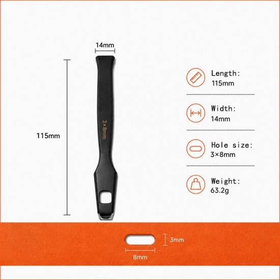 High quality 420J2 oval strap hole puncher High quality 420J2 oval strap hole puncher