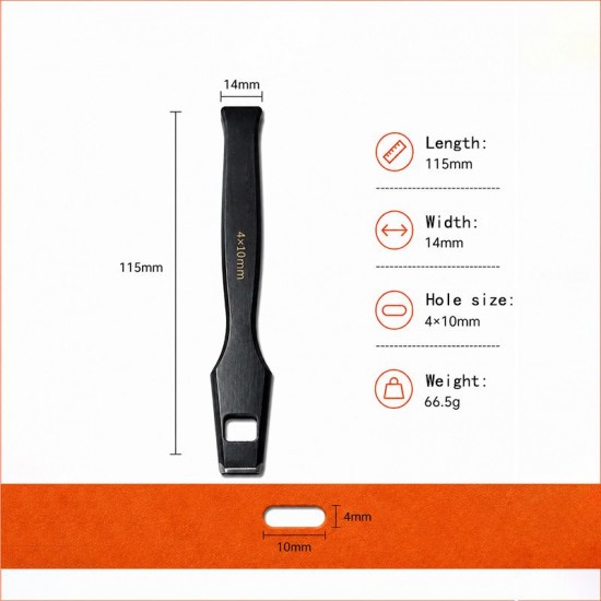 High quality 420J2 oval strap hole puncher High quality 420J2 oval strap hole puncher
