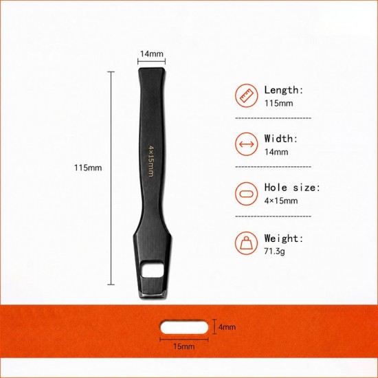 High quality 420J2 oval strap hole puncher High quality 420J2 oval strap hole puncher
