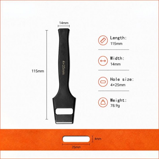 High quality 420J2 oval strap hole puncher High quality 420J2 oval strap hole puncher