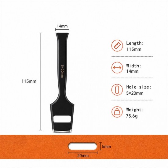 High quality 420J2 oval strap hole puncher High quality 420J2 oval strap hole puncher
