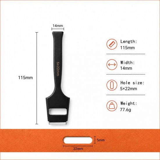High quality 420J2 oval strap hole puncher High quality 420J2 oval strap hole puncher