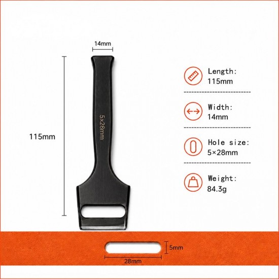 High quality 420J2 oval strap hole puncher High quality 420J2 oval strap hole puncher