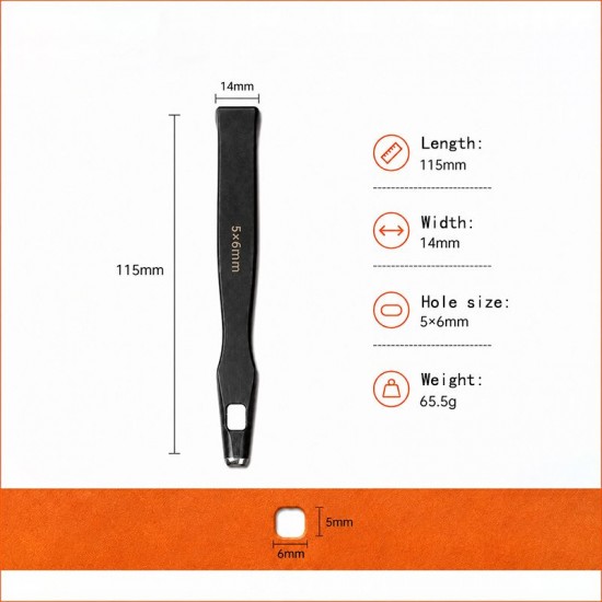 High quality 420J2 oval strap hole puncher High quality 420J2 oval strap hole puncher