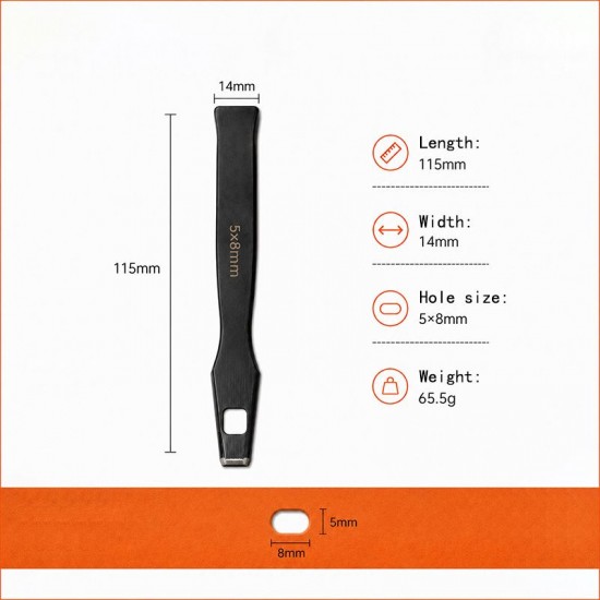 High quality 420J2 oval strap hole puncher High quality 420J2 oval strap hole puncher