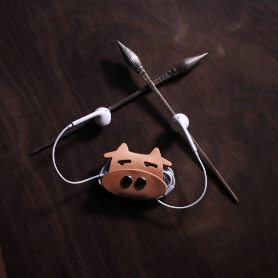 7 in 1 animals cable winder leather dies