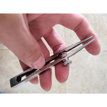 World debut - 2 teeth Multi Style adjustable chisel pricking iron
