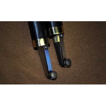 Adjustable leather creaser leather groover