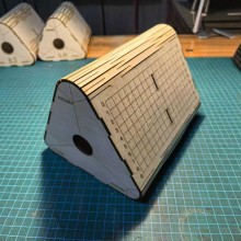 World debut - Assembled triangle bending glue tool can use magnetic button