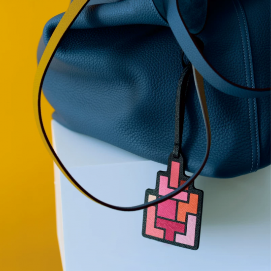 CNC carved 3D tetris leather die