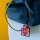 CNC carved 3D tetris leather die