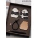 CNC carved Panda leather die
