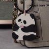 CNC carved Panda leather die