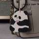 CNC carved Panda cheese leather die