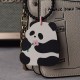 CNC carved Panda leather die